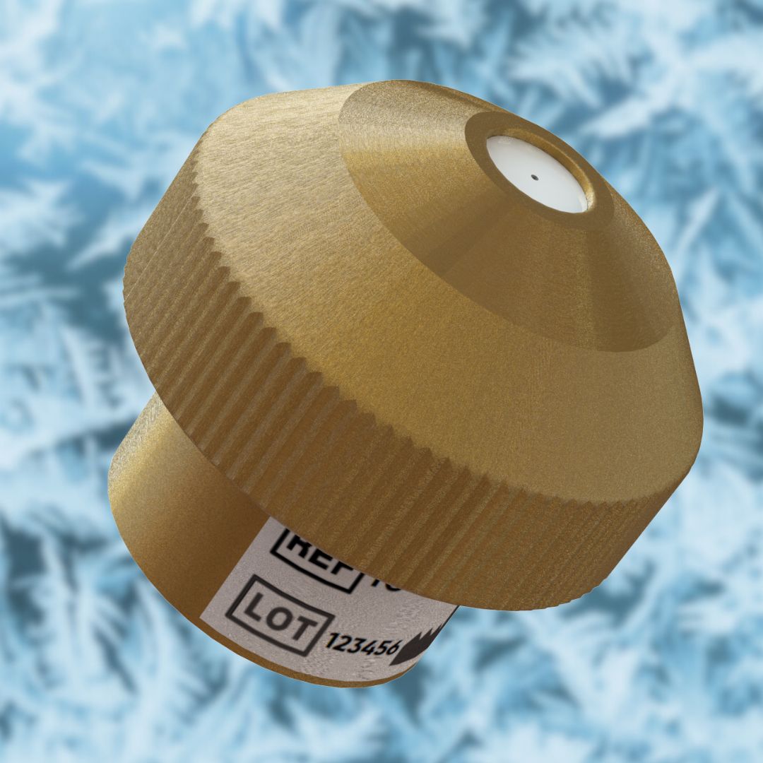Gold Acute Nozzle